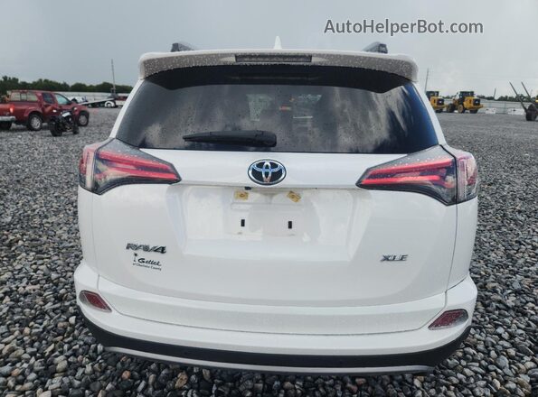 JTMWFREV7JJ187671 2018 TOYOTA RAV4 Белый Вид сзади