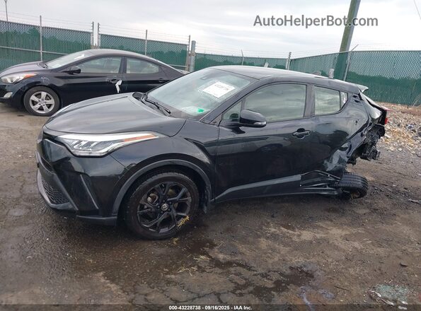JTNKHMBX4M1120883 2021 TOYOTA C-HR Black 