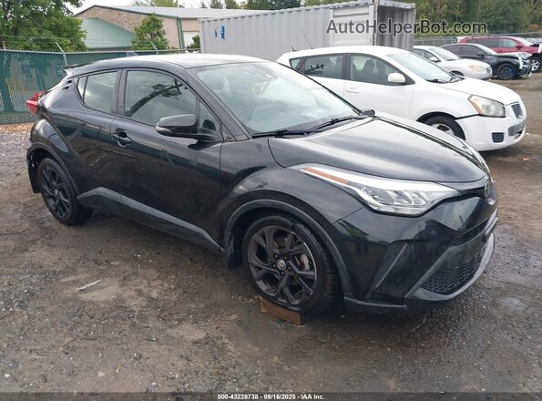 JTNKHMBX4M1120883 2021 TOYOTA C-HR Black Delantero derecho
