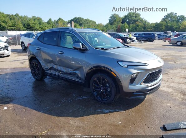 KL4AMESL2RB128751 2024 BUICK ENCORE Серый Передняя правая четверть