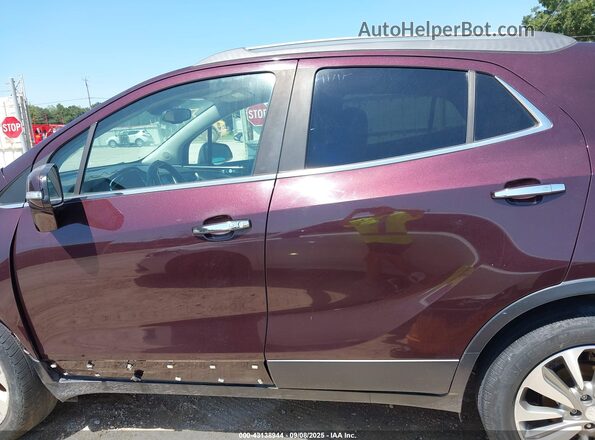 KL4CJASB6HB076962 2017 BUICK ENCORE Burgundy 