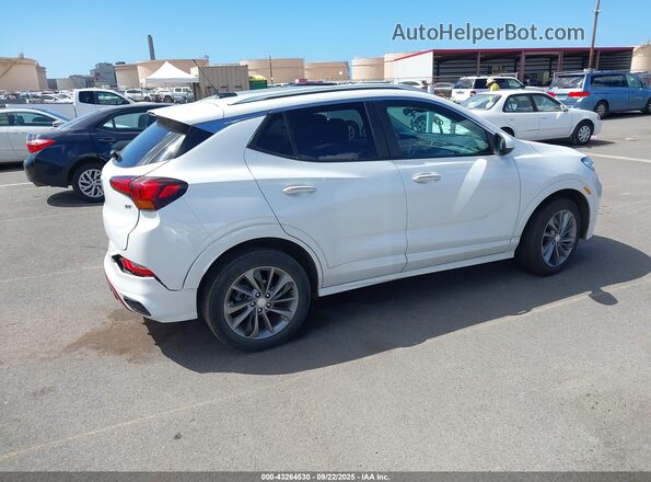 KL4MMDSL0MB177947 2021 BUICK ENCORE Белый Задняя правая четверть