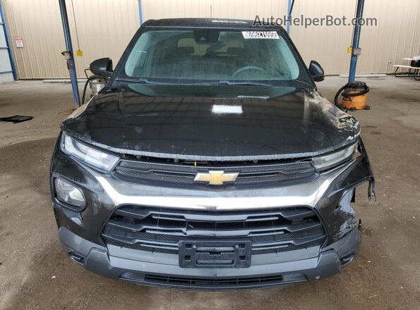 KL79MMS22MB160521 2021 CHEVROLET TRAILBLAZER Black Вид спереду