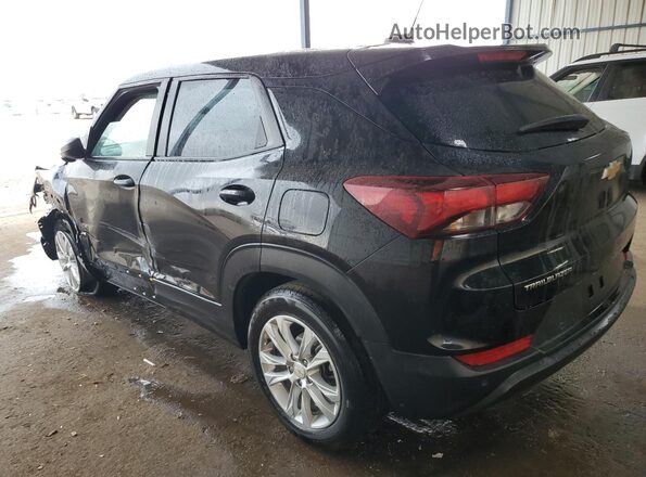 KL79MMS22MB160521 2021 CHEVROLET TRAILBLAZER Black Задня ліва чверть