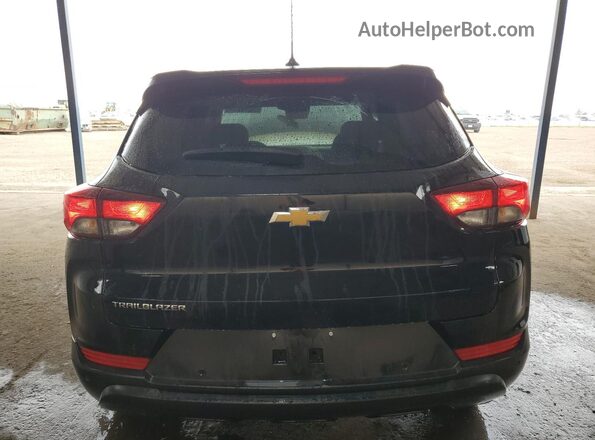 KL79MMS22MB160521 2021 CHEVROLET TRAILBLAZER Black Вид ззаду
