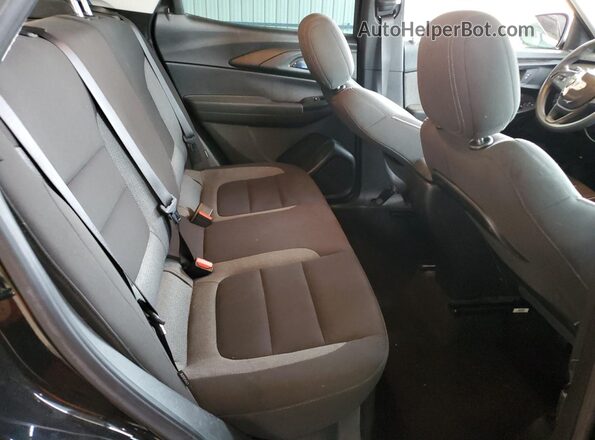 KL79MMS22MB160521 2021 CHEVROLET TRAILBLAZER Black Вид задньої частини салону