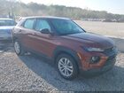 2021 Chevrolet Trailblazer Fwd Ls Burgundy vin: KL79MMS23MB125468