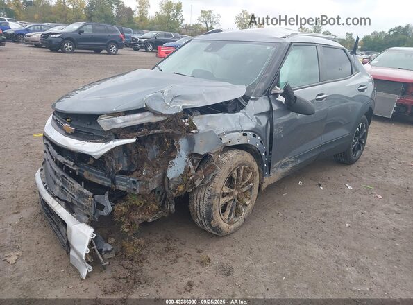 KL79MPS25MB092667 2021 CHEVROLET TRAILBLAZER Gray Przód lewy
