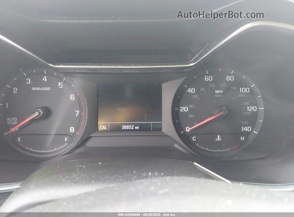 KL79MPS25MB092667 2021 CHEVROLET TRAILBLAZER Gray Widok tylnych siedzeń