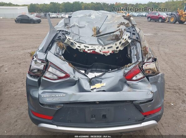KL79MPS25MB092667 2021 CHEVROLET TRAILBLAZER Gray Widok z przodu