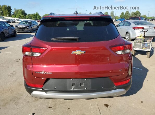 KL79MPSL3SB002292 2025 CHEVROLET TRAILBLAZER Maroon Rear view