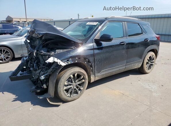 KL79MPSL4MB004166 2021 CHEVROLET TRAILBLAZER Black Передня ліва чверть