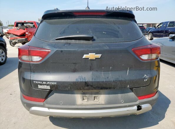 KL79MPSL4MB004166 2021 CHEVROLET TRAILBLAZER Black Вид ззаду