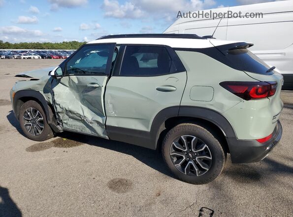 KL79MSSL2SB033309 2025 CHEVROLET TRAILBLAZER Green Rear left