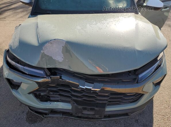 KL79MSSL2SB033309 2025 CHEVROLET TRAILBLAZER Green Engine compartment view