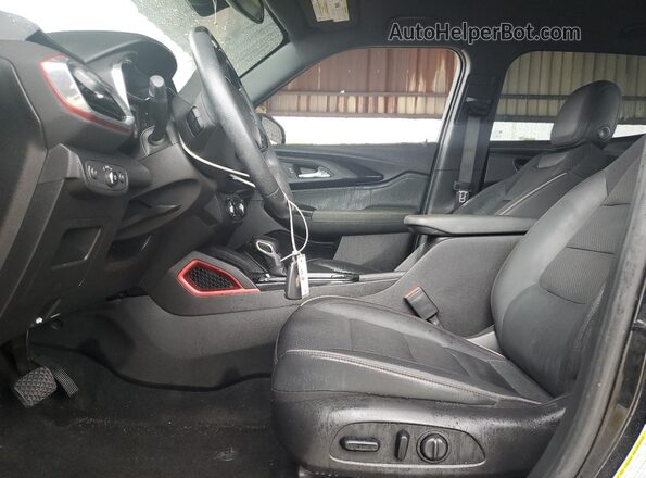 KL79MTSL1MB147178 2021 CHEVROLET TRAILBLAZER Black Widok wnętrza z przodu