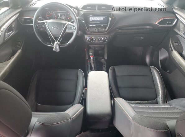 KL79MTSL1MB147178 2021 CHEVROLET TRAILBLAZER Black Widok deski rozdzielczej