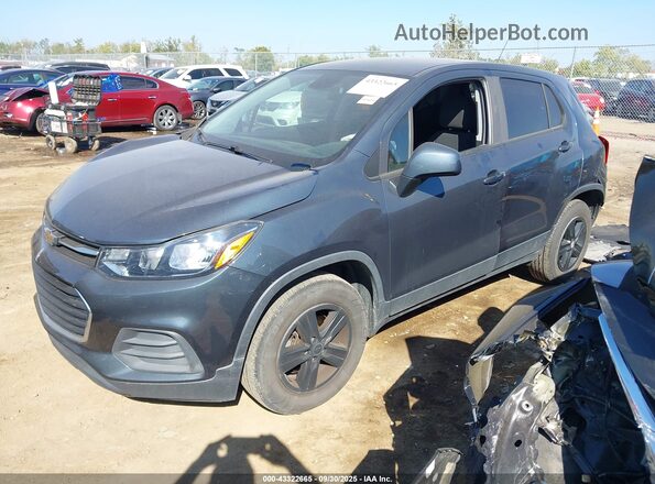 KL7CJNSB3MB348548 2021 CHEVROLET TRAX Черный Передняя левая четверть