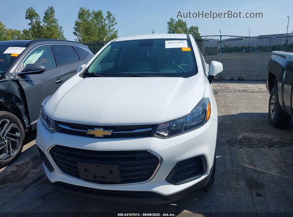 KL7CJNSMXMB361069 2021 CHEVROLET TRAX White Vista interior trasera