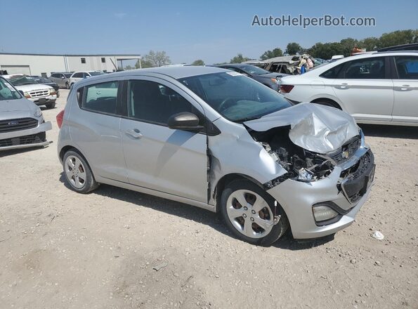 KL8CA6SA2LC454782 2020 CHEVROLET SPARK Серебряный Передняя правая четверть