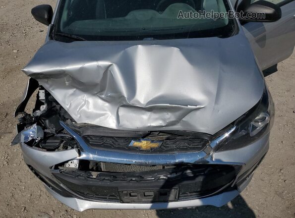 KL8CA6SA2LC454782 2020 CHEVROLET SPARK Серебряный Вид задней части салона