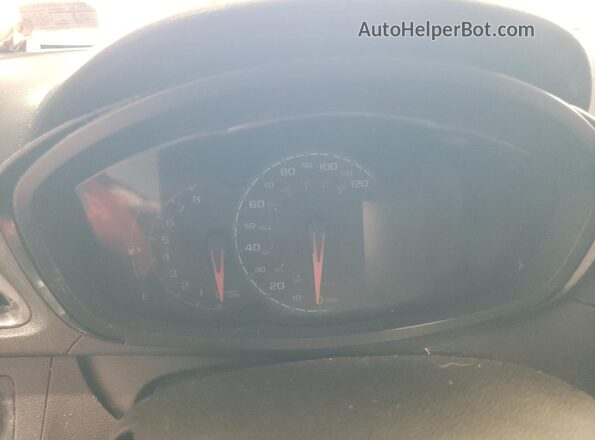 KL8CB6SA0JC442558 2018 CHEVROLET SPARK Blue Widok zestawu wskaźników