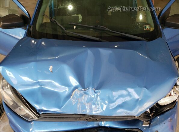 KL8CB6SA0JC442558 2018 CHEVROLET SPARK Blue Widok wnętrza z tyłu