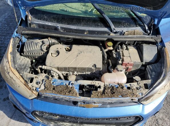 KL8CB6SA9JC422776 2018 CHEVROLET SPARK Blue Widok wnętrza z tyłu