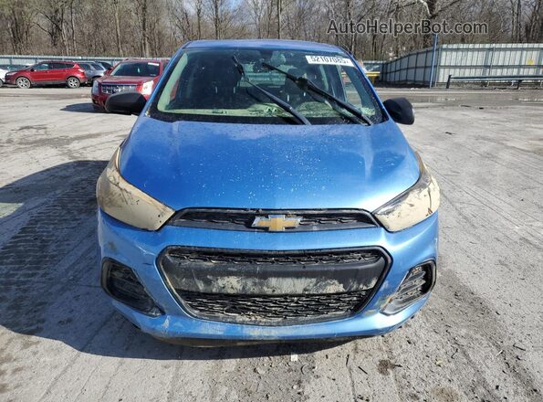 KL8CB6SA9JC422776 2018 CHEVROLET SPARK Blue Widok z przodu