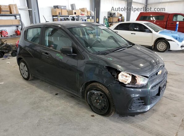 KL8CB6SA9JC476174 2018 CHEVROLET SPARK Gray Przód prawy