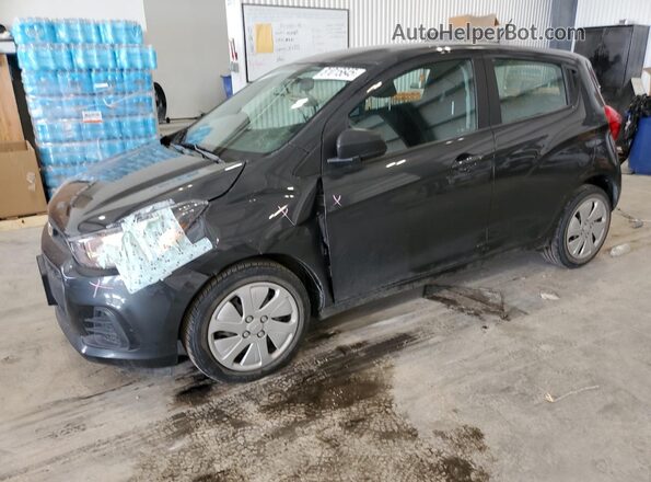 KL8CB6SA9JC476174 2018 CHEVROLET SPARK Gray Przód lewy