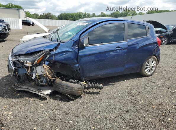 KL8CD6SA2NC023434 2022 CHEVROLET SPARK Синий Передняя левая четверть