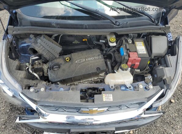 KL8CD6SA2NC023434 2022 CHEVROLET SPARK Синий Вид задней части салона