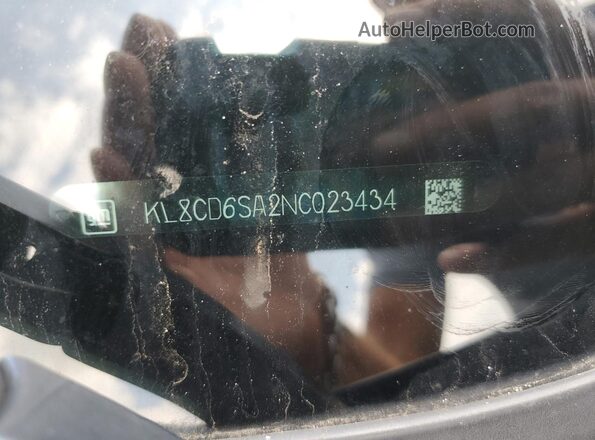 KL8CD6SA2NC023434 2022 CHEVROLET SPARK Синий Вид подкапотного пространства