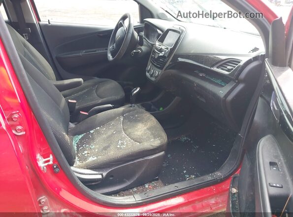 KL8CD6SA3MC729200 2021 CHEVROLET SPARK Красный Вид салона спереди