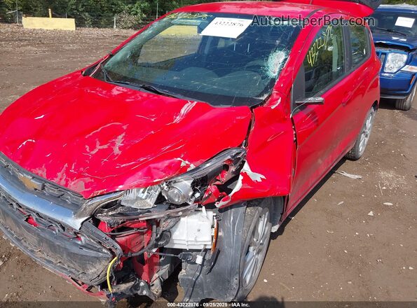 KL8CD6SA3MC729200 2021 CHEVROLET SPARK Красный Вид спереди