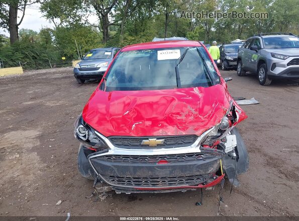 KL8CD6SA3MC729200 2021 CHEVROLET SPARK Красный Вид задней части салона