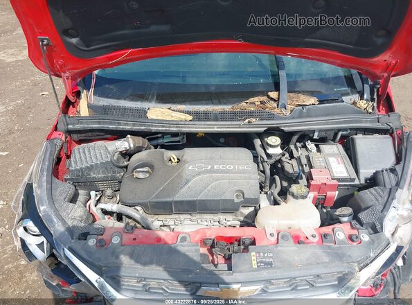 KL8CD6SA3MC729200 2021 CHEVROLET SPARK Красный Вид сзади