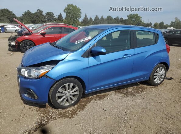 KL8CD6SA4JC479980 2018 CHEVROLET SPARK Blue წინა მარცხენა ხედი სამი მეოთხედიდან