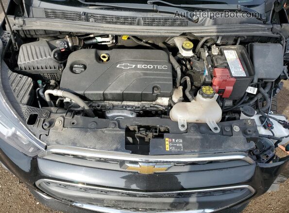 KL8CD6SA5JC454148 2018 CHEVROLET SPARK Черный Вид задней части салона