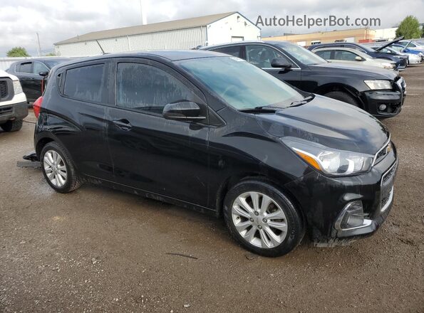 KL8CD6SA5JC454148 2018 CHEVROLET SPARK Черный Передняя правая четверть