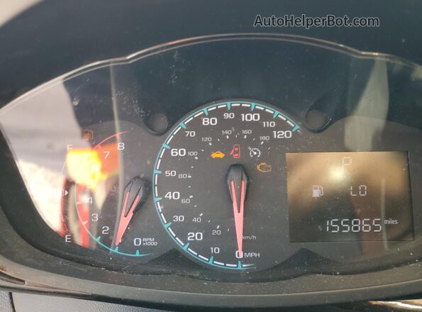 KL8CD6SA6JC441232 2018 CHEVROLET SPARK Красный Вид щитка приборов