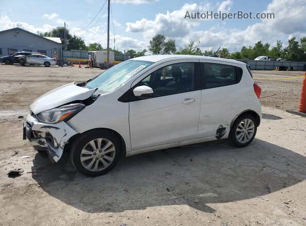 KL8CD6SA7JC482422 2018 CHEVROLET SPARK Белый Передняя левая четверть
