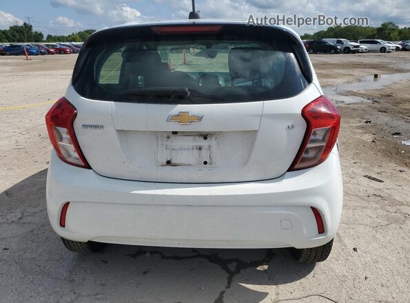 KL8CD6SA7JC482422 2018 CHEVROLET SPARK Белый Вид сзади