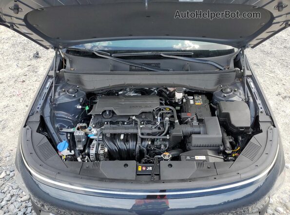 KM8HB3AB0SU263501 2025 HYUNDAI KONA Blue Widok wnętrza z przodu