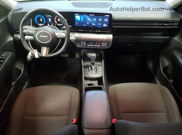 KM8HB3ABXSU186796 2025 HYUNDAI KONA Green Widok deski rozdzielczej