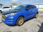 2021 Hyundai Tucson Se Blue vin: KM8J23A46MU298629