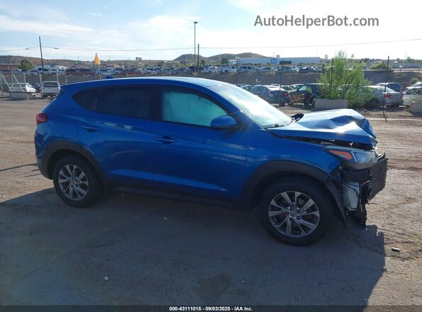 KM8J2CA46LU210810 2020 HYUNDAI TUCSON Синий Вид задней части салона