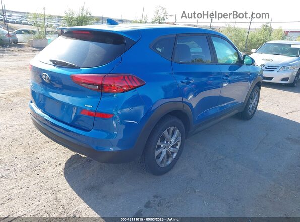 KM8J2CA46LU210810 2020 HYUNDAI TUCSON Синий Задняя правая четверть