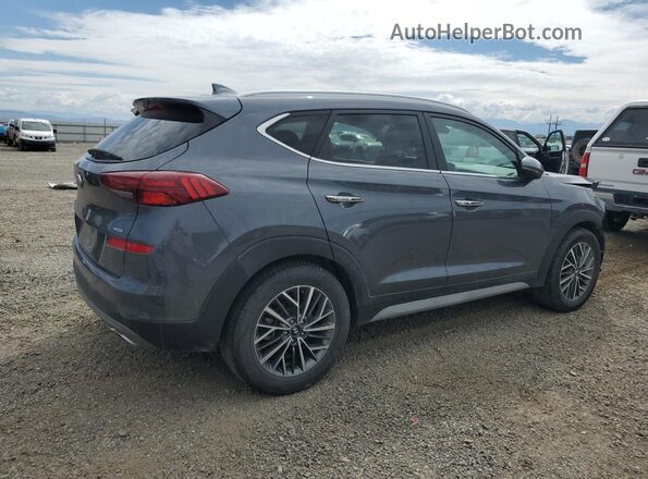 KM8J3CAL3MU410534 2021 HYUNDAI TUCSON Gray Rear right